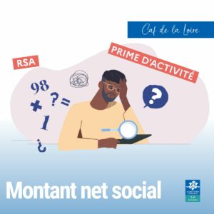 Montant net social